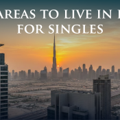 best area to live in dubai for singles